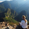 Ascent to the Mountain Machu Picchu