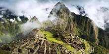 Machu Picchu in the rainy season