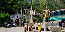 Aguas Calientes – the town before reaching Machu Picchu