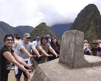 Spiritual tourism in Machu Picchu