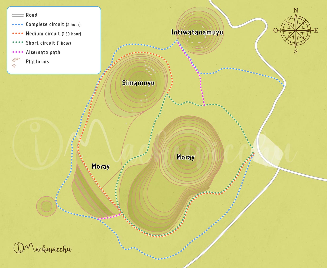 Moray route map