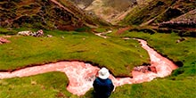 The red river in Cusco