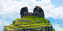 Waqrapukara, the horn-shaped Inca fortress