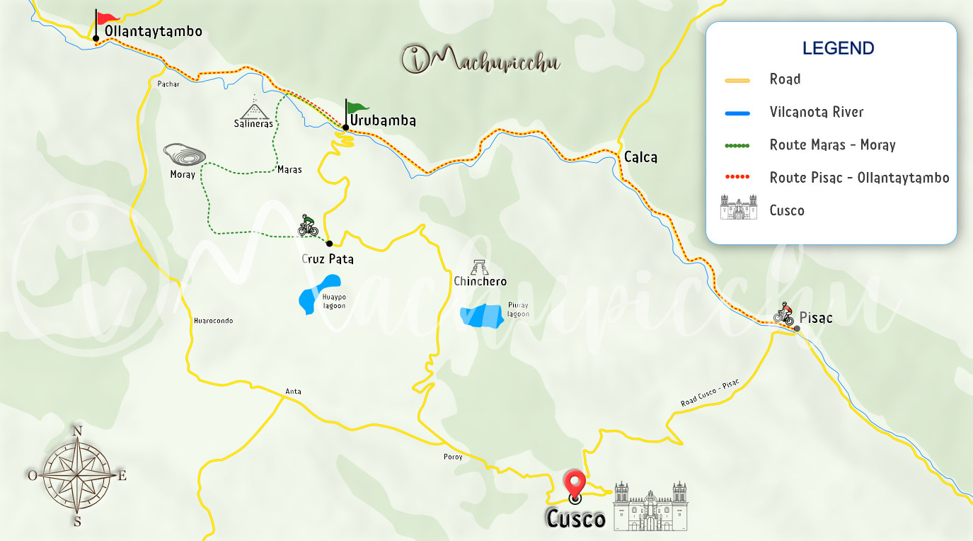 Map to get to Oropesa