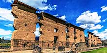 The Temple of Wiracocha in Raqchi