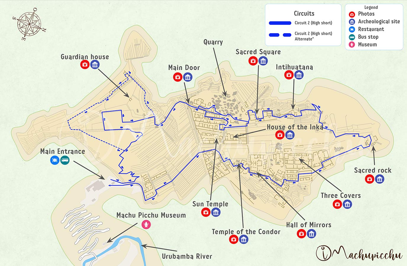 Route Machu Picchu