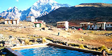 Hot springs of Pacchanta in Ausangate