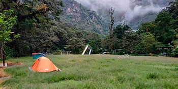 The economic camping of Machu Picchu Pueblo