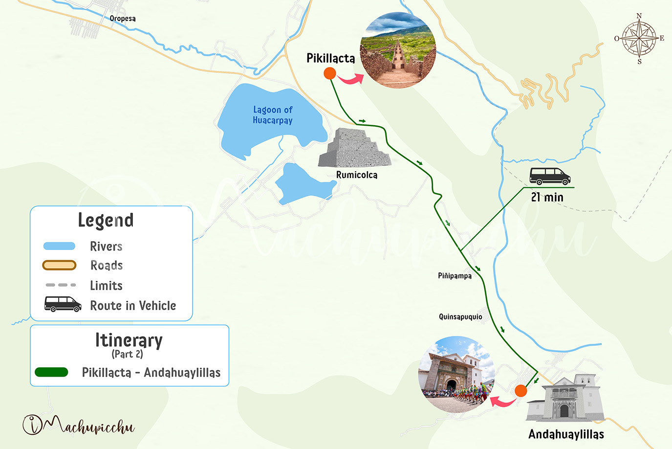 Pikillacta Andahuaylillas Route