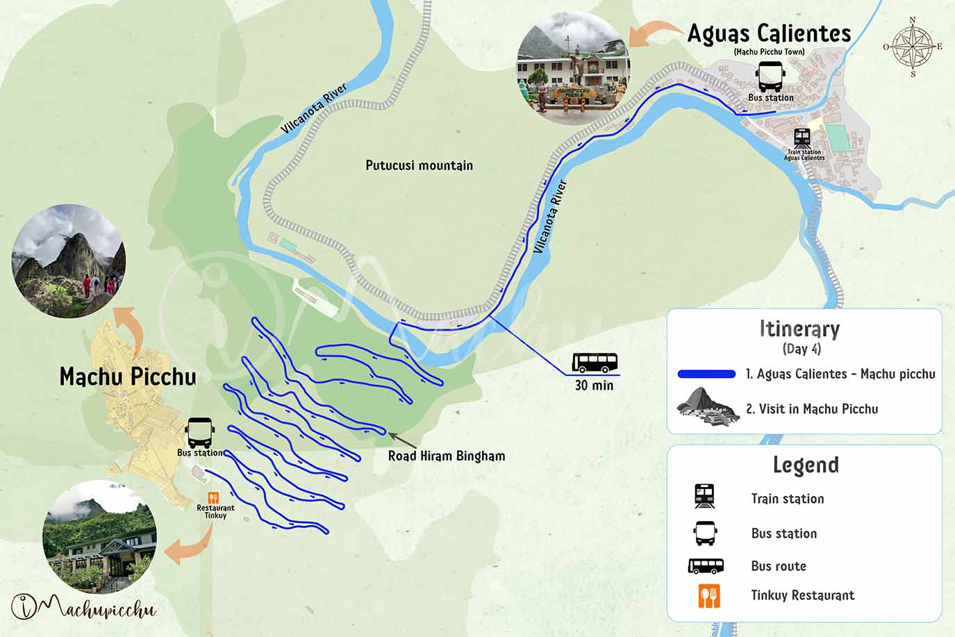 Inca Jungle Map day 4