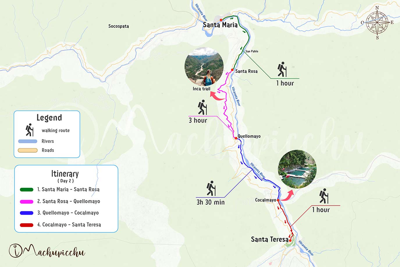 Inca Jungle Map day 2