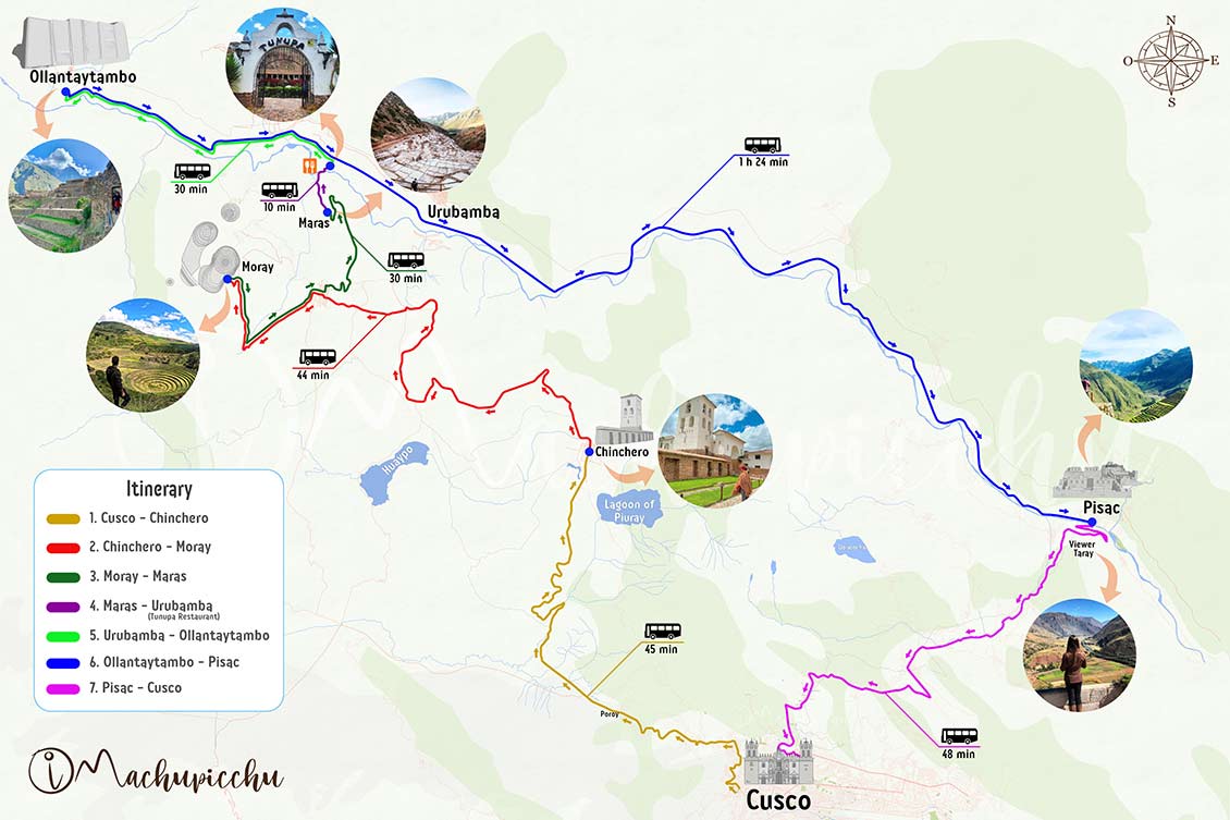 Sacred Valley Vip Map 