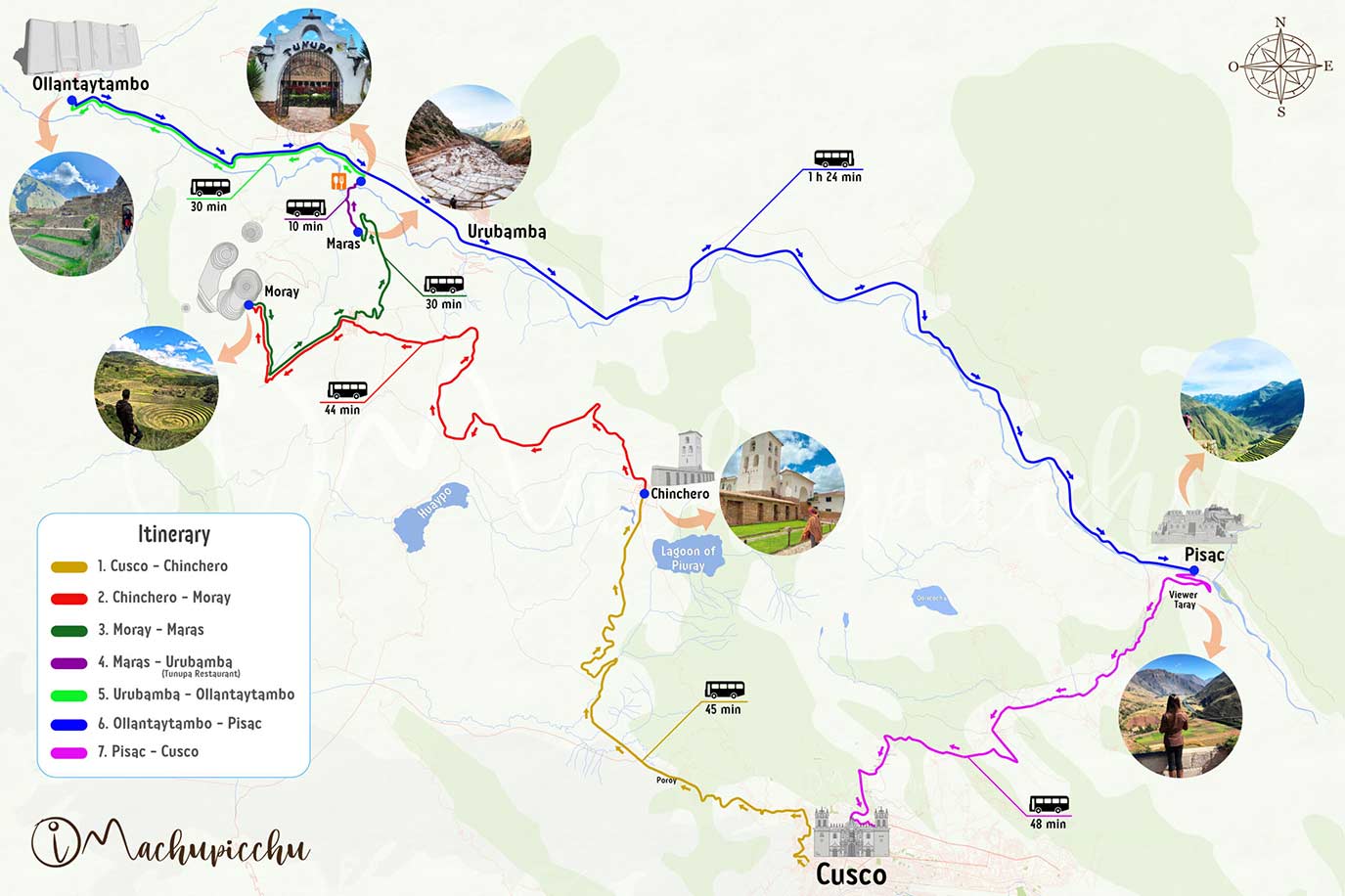 Sacred Valley Vip Map 