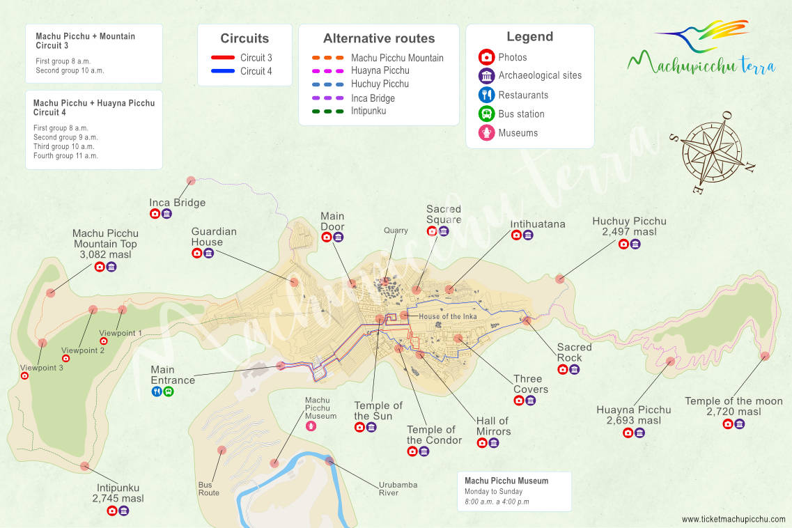 Huayna Picchu and Machu Picchu Mountain Tour