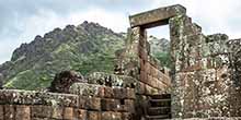 The ancient Inca village and Pisac market are a must if you are on your way to Machu Picchu, Peru