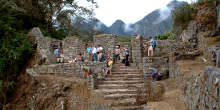 Intipunku or Sun Gate at Machu Picchu