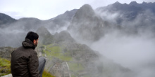 Machu Picchu: clouds and photos in the Inca city