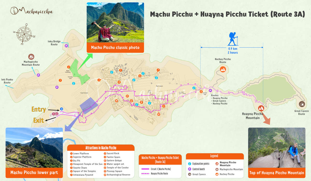 Circuit 3 (Machupicchu Royalty) - Route 3-A: Waynapicchu Mountain Route