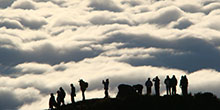Three Golden Crosses in Paucartambo