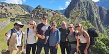 Visit to Machu Picchu by senior